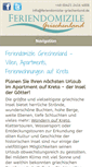 Mobile Screenshot of feriendomizile-griechenland.de